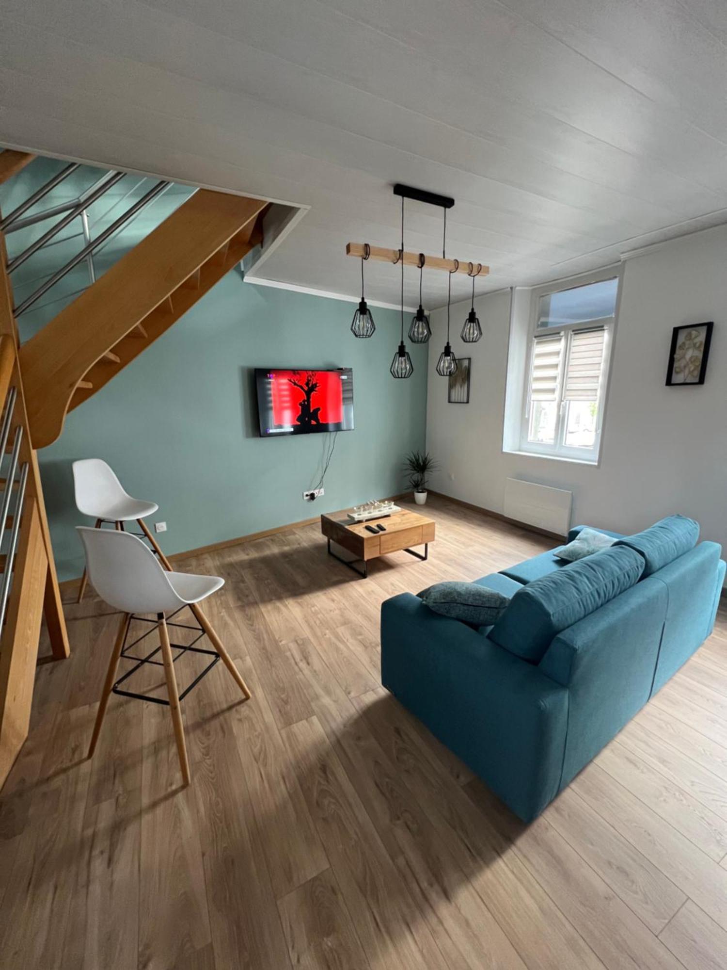 Appartement Au Petit Bonheur à Étaples Extérieur photo